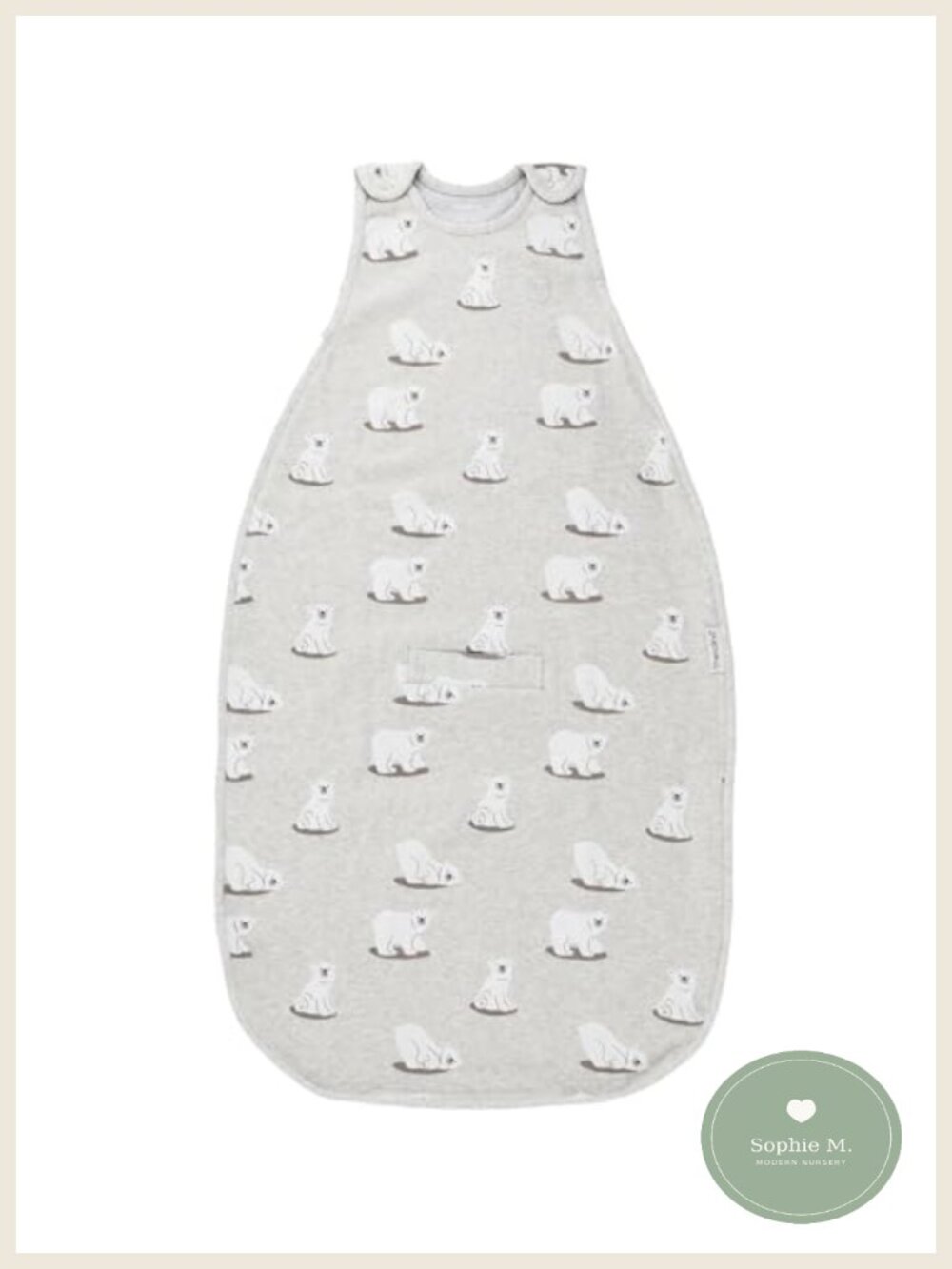Merino Wool Organic Cotton Baby Sleep Sack 2-24 Months Wearable Blanket